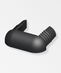 ALFER Small End Caps Coaxis (Pair) Black (PAIR)