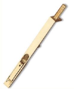 FRANK ALLART 19/5645/B PB Flush Bolt 203x19mm Extended Throw 25-40 PB (EACH)