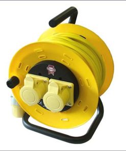 FAITHFULL FPPCR50ML Cable Reel 110V 50m 2-Socket 16A (EACH)