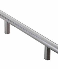 FINGERTIP DESIGN FTD445DSC T-bar Handle 12mm Bar 192mm Satin Chrome (EACH)