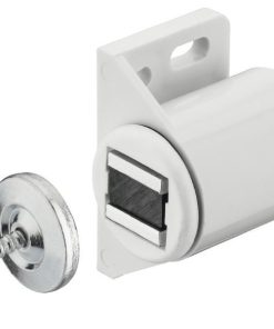 HAFELE 246.09.730 Magnetic Catch Adjustable White 3kg (EACH)