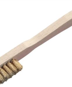 LESSMANN Wire Brush Brass Small Hand 2 Row (EACH)