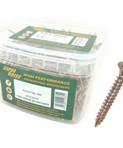 Superdrive Pozi CSK Screw 5.0x80mm Pk260 YZ (PK 260)