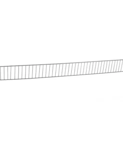 1000mm wire front 95mm high for 50mm pitch shop shelving